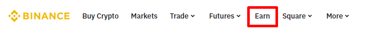 Binance Earn